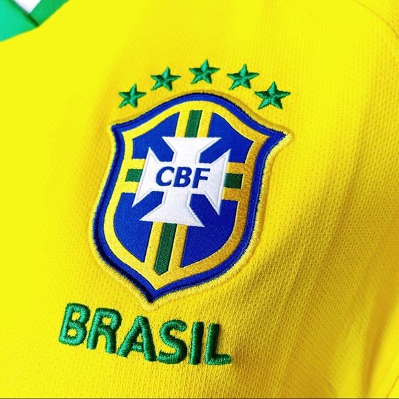 🆕 Nike Brazil Brasil Womens Home Soccer Jersey - Picture 4 of 10